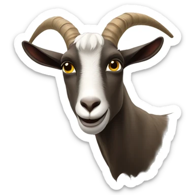 GOAT goat sticker