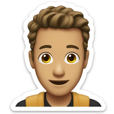 Selfie in the elevator sticker