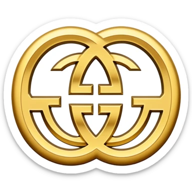 Gucci  logo sticker