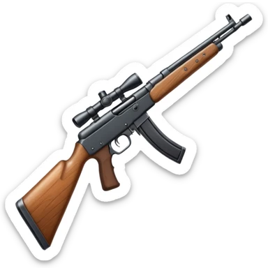 Rifle  sticker
