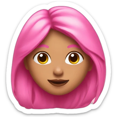 Pink heart named yasmine sticker