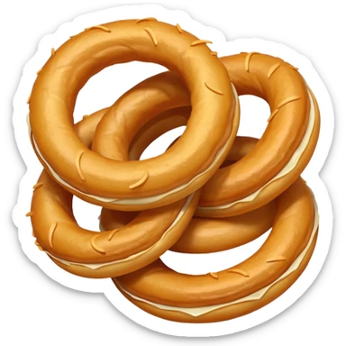 onion rings sticker