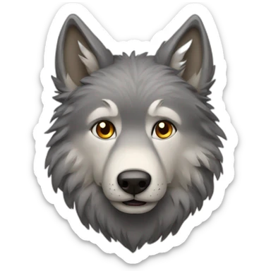Toto Wolf sticker