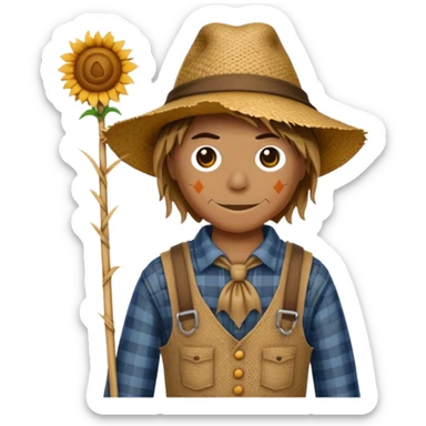 scarecrow sticker