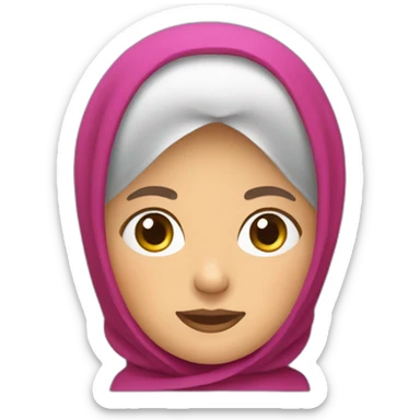 russian babushka sticker
