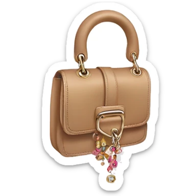 dior bag sticker