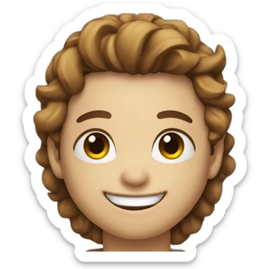 Taurus smile sticker