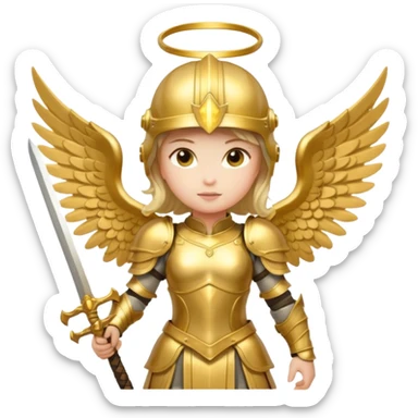Warrior Angels and aces sticker