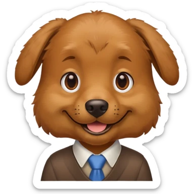 Office dog, has lots of humas sticker