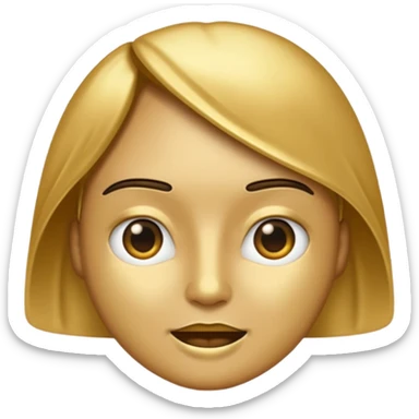 Emoji tha supreme sticker