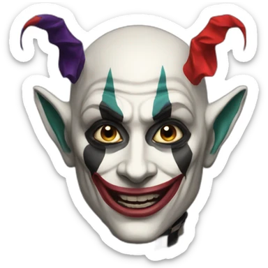 D’arlequin sticker