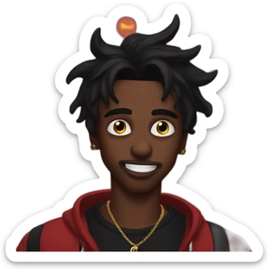 playboi carti satan sticker