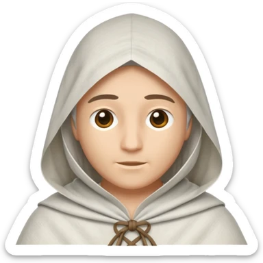 Medieval Coif sticker