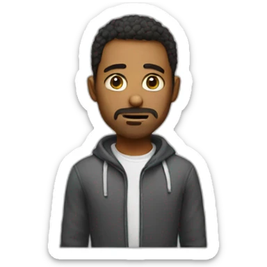 Brother, house, argument sticker