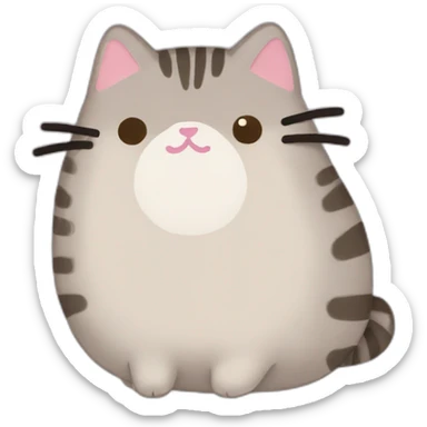 Pusheen Pip sticker