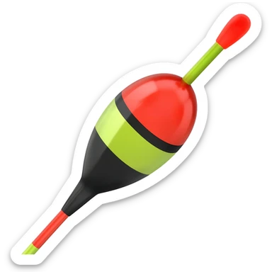 fishing float sticker