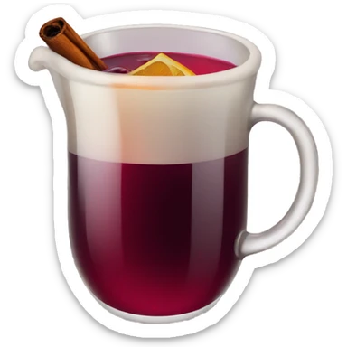 mulled wine  sticker