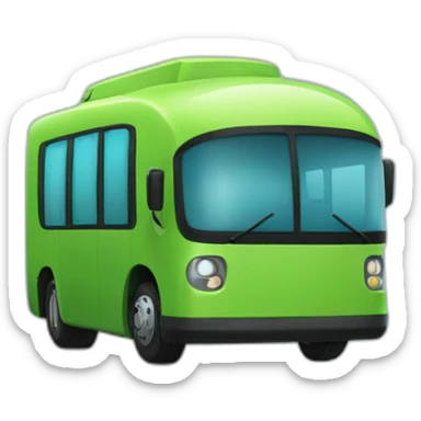 Hydrogen with H2 fuel bus sticker
