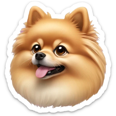 Pomeranian sticker