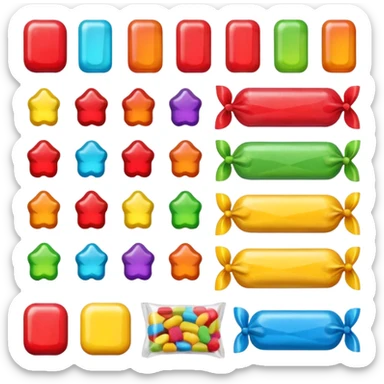Candy combo  sticker
