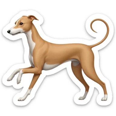 Greyhound working sticker