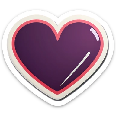 Heartbreak sticker