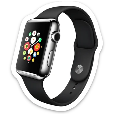 Apple watch series 10 jet black sticker