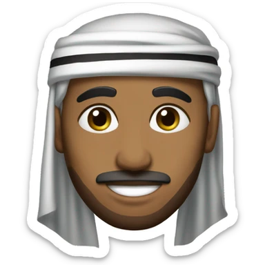 Palestine thobe sticker