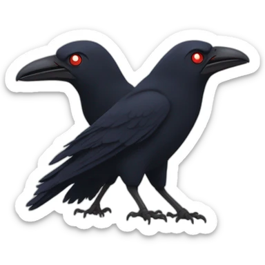ITACHI et son corbeau sticker