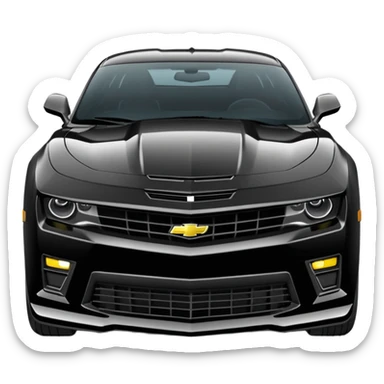 Faz um Camaro preto sticker