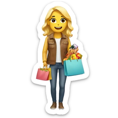 Shopping  sticker