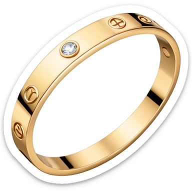 Cartier bracelet sticker