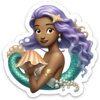 MERMAID sticker