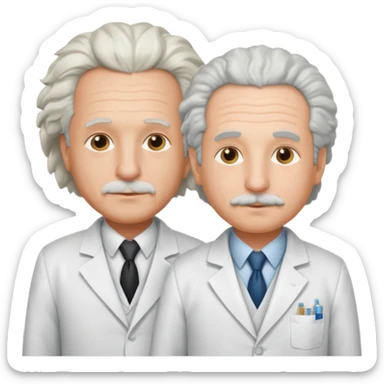 Epstien with einstien sticker