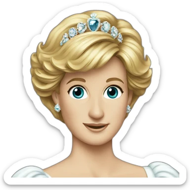 Princess Diana sticker