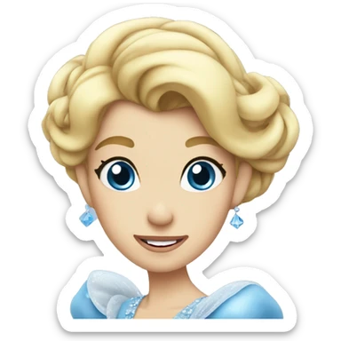 Cinderella  sticker