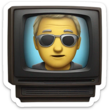 TV MAN TITAN sticker