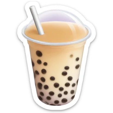 bubble tea sticker