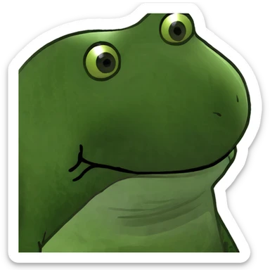 A round cut light blue celestite gem with many facets, showing depth and brilliance sticker