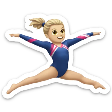 gymnastics  sticker