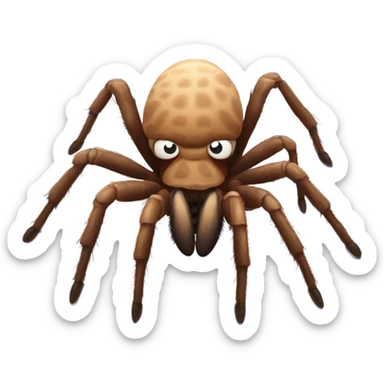 tarantula spider sticker