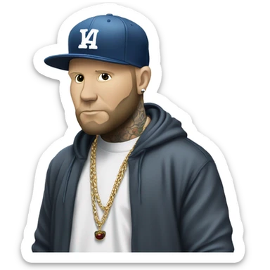 Fred Durst from Limp Bizkit  sticker