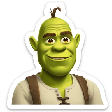 Shrek sticker
