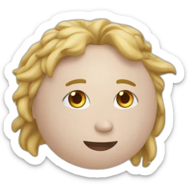 main offrant une etoile sticker