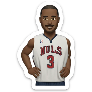Michel Jordan sticker