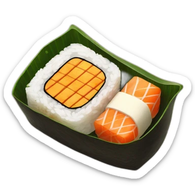 Kurazushi (sushi wrapped in fried tofu) sticker