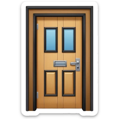 open door in school sticker