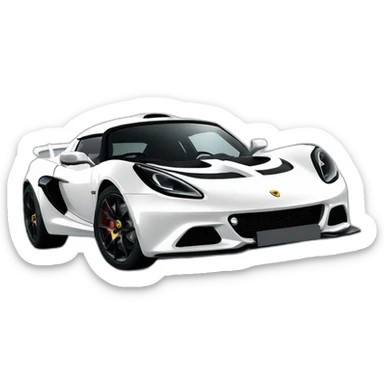 Lotus exige cup sticker