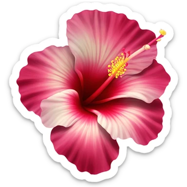 Hibiscus  sticker