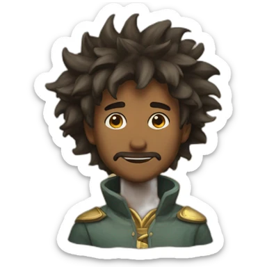 Issac golden sun sticker